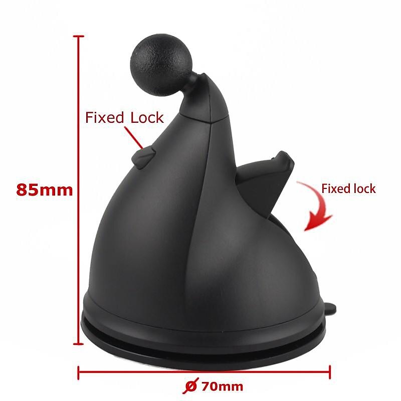 Cell Phone Holder Stand Mount Adjustable Removable Windshield Window Mobile Holder Suction Cup Anti-Shake Phone Holder Compatible All Cell Phones 2024