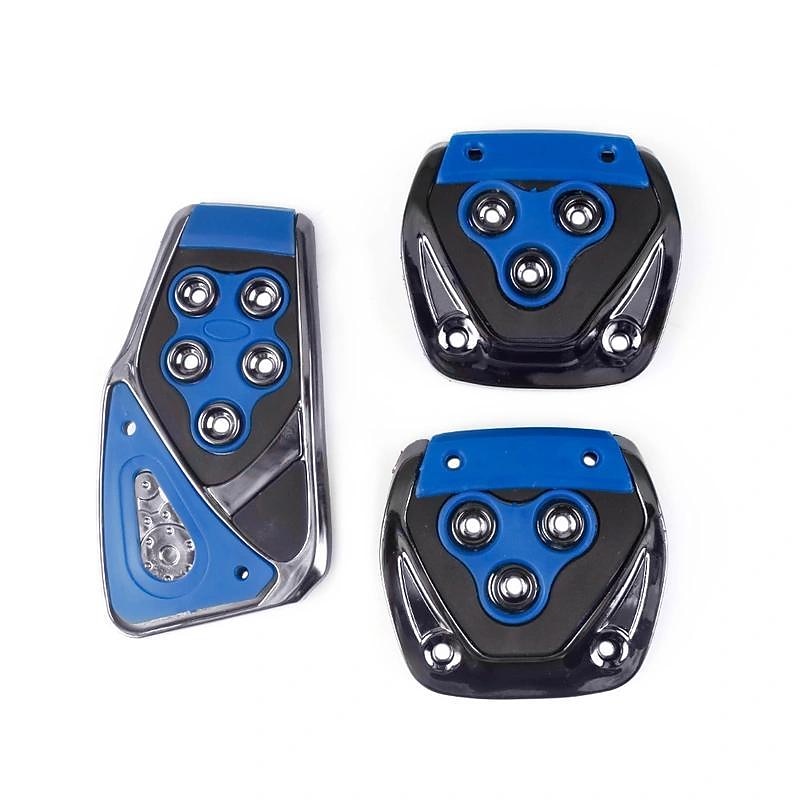 3Pcs Universal Non Slip Pedals Accelerator Brake Clutch Footrests Cover Set for Manual Transmission Car 2024 - $7.99