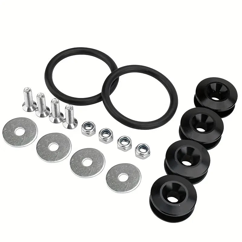 Aluminum Alloy Car Bumper Trunk Fender Cap Fixed Screw Reinforced Washer Black 2024 - $6.99