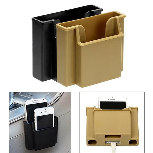 Universal Pocket Mobile Holder Organizer Phone Charge Box Car Seat Bag Storage 2024 - $4.99