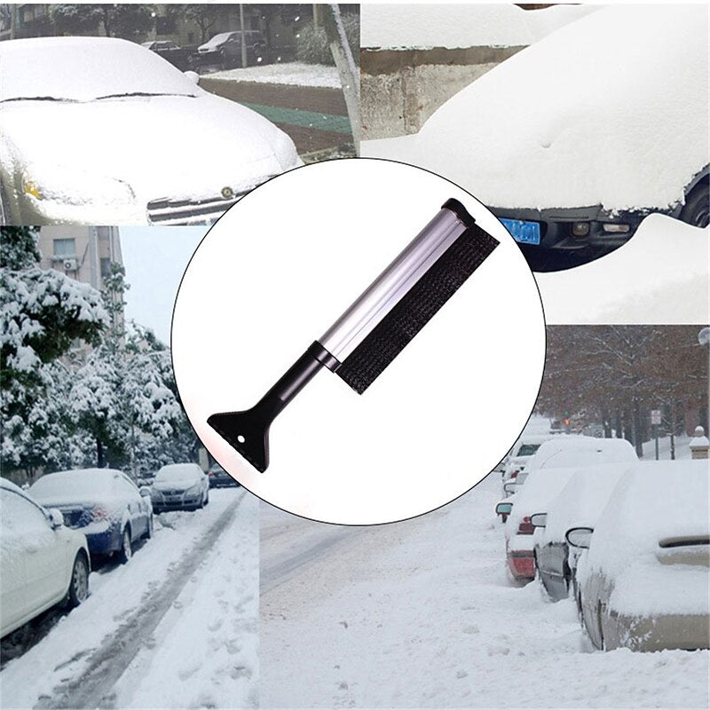 Car Ice Scraper Windshield Ice Breaker Snow Broom Quick Clean Glass Brush Snow Remover Cleaner Tool Auto Window Winter Snow Brush Shovel 2024 - $8.99