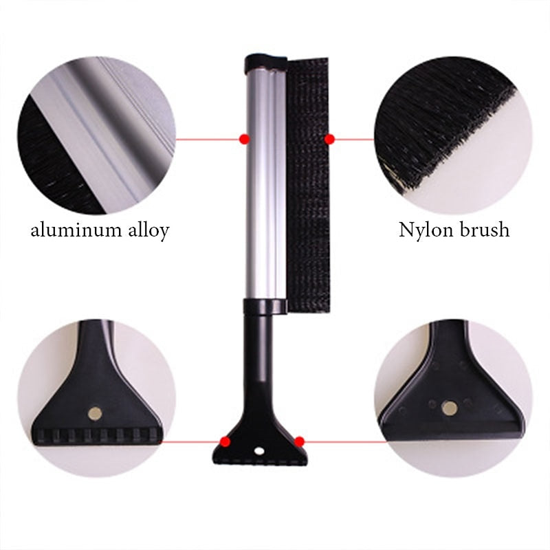 Car Ice Scraper Windshield Ice Breaker Snow Broom Quick Clean Glass Brush Snow Remover Cleaner Tool Auto Window Winter Snow Brush Shovel 2024 - $8.99