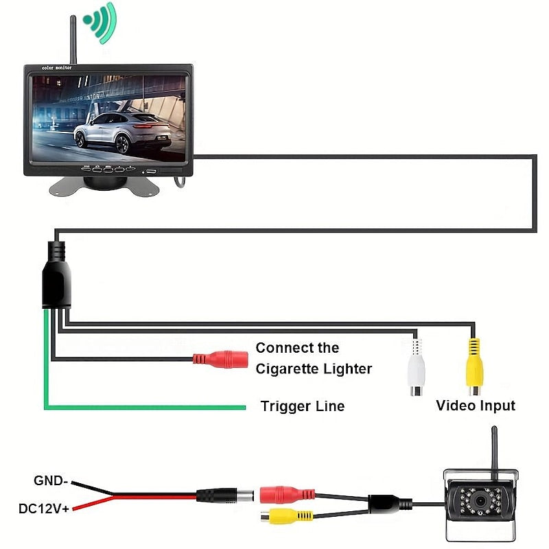 Anytek 700 1080p New Design / HD Car DVR 120 Degree Wide Angle CMOS 3 inch / 10 inch IPS Dash Cam with WIFI 8 infrared LEDs Car Recorder 2024 - $62.99