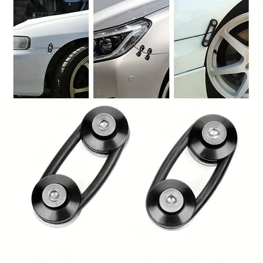 Aluminum Alloy Car Bumper Trunk Fender Cap Fixed Screw Reinforced Washer Black 2024 - $6.99