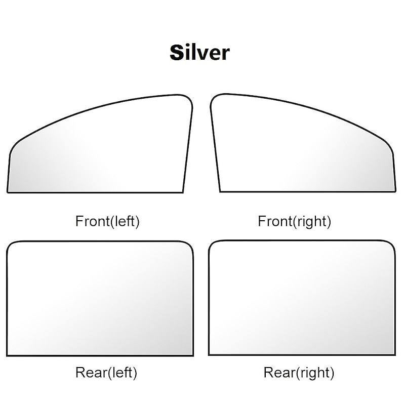 Universal Car Window Sunshade. Magnetic Suction Window Sunshade Heat Insulation Cloth Cover Sunshade Car Side Sunshade Accessaries 2024 - $8.99