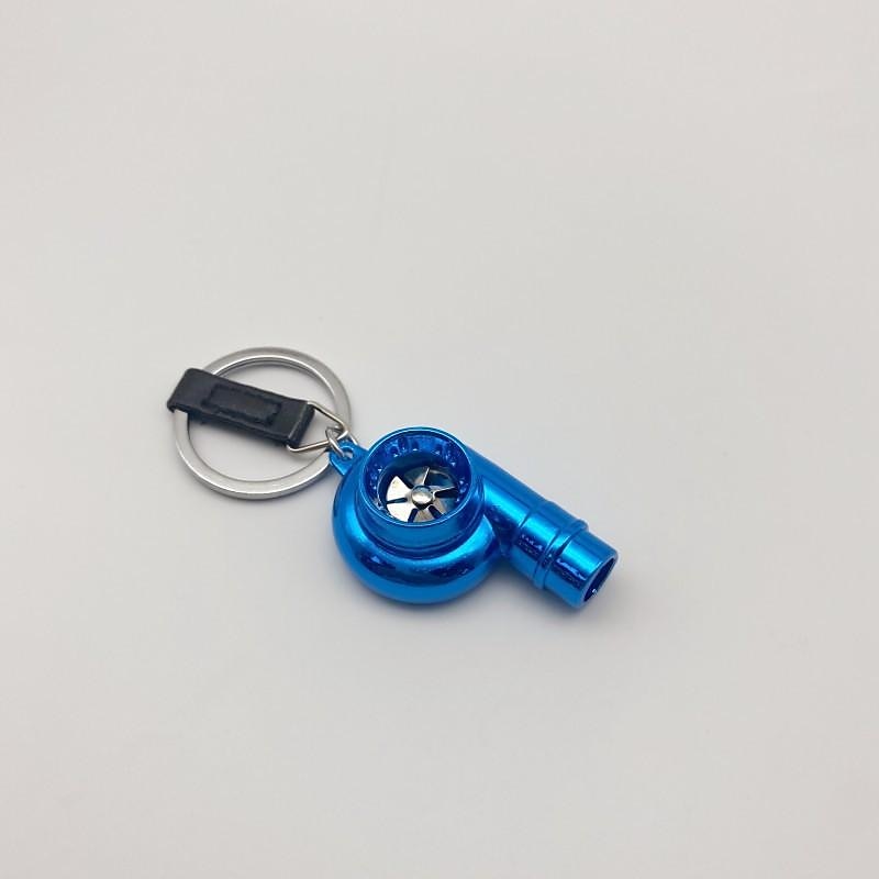 StarFire Real Whistle Sound Turbo Car Keychain Sleeve Bearing Spinning Turbo Key Chian Auto Part Turbine Turbocharger Key Ring Key Holder Accessoies 2