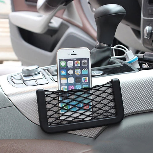StarFire Different Size Optional Multifunctional Easy Mount Mesh Net Car Storage Bag Holder for Phone Cash Card 1 Pack 2024 - RON 39.92