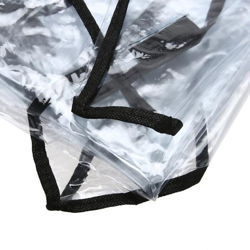Universal Baby Stroller Rain Cover Pram Raincover Pushchair EVA Transparent and Waterproof for Buggy Baby Stroller Baby Carriage Travel Outdoor 2024 -