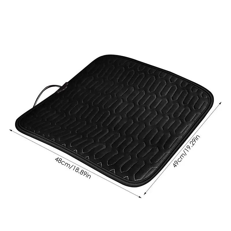 12V Heated Car Seat Cover Heating Electric Car Seat Cushion Hot Keep Warm Winter USB/Cigarette Lighter Heating Cushion Auto Part 2024 - GBP £15