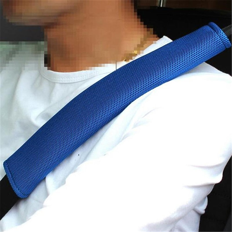StarFire 2Pcs Breathable Car Safety Belt Cover Seat Belt Pad Sandwich Seat Belt Shoulder Pads Auto Seatbelt Shoulder Protective Strap Pad 2024 - GBP £