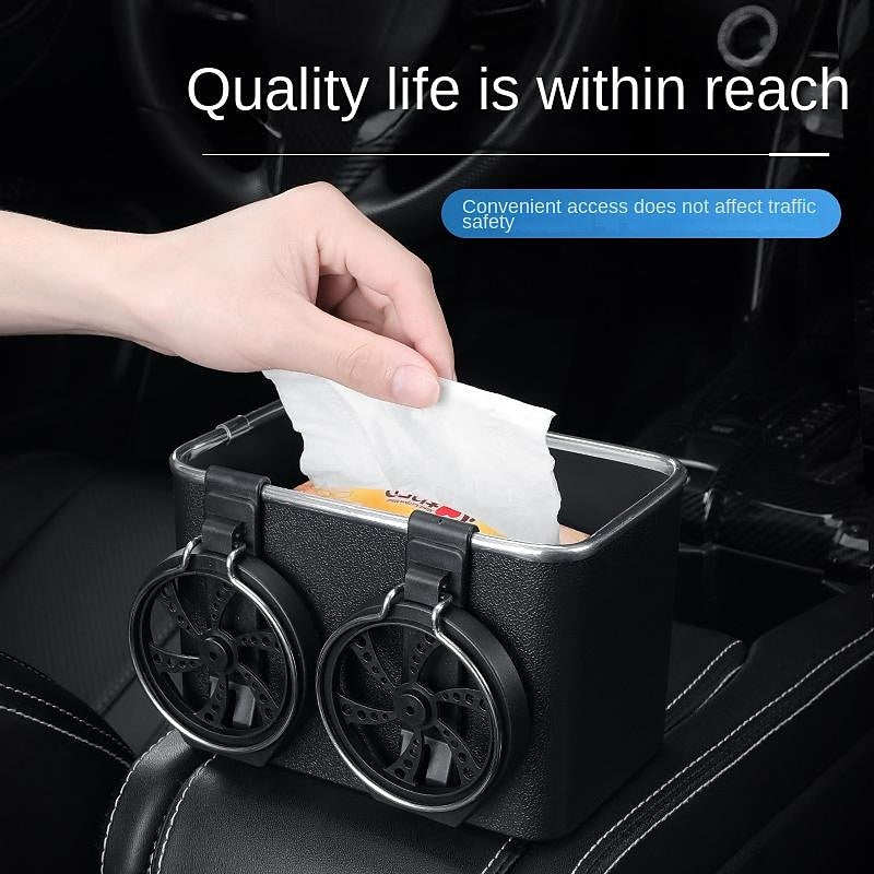 Multi-function Car Storage Box Armrest Organizers Car Interior Stowing Tidying Accessories for Phone Tissue Cup Drink Holder 2024 - $10.99