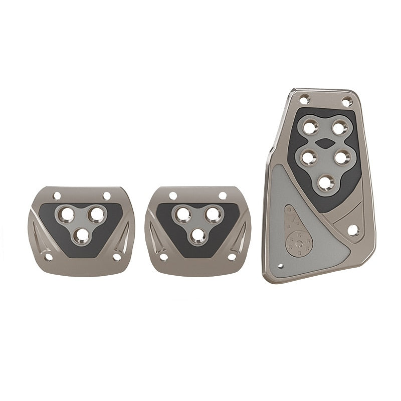 3Pcs Universal Non Slip Pedals Accelerator Brake Clutch Footrests Cover Set for Manual Transmission Car 2024 - $7.99