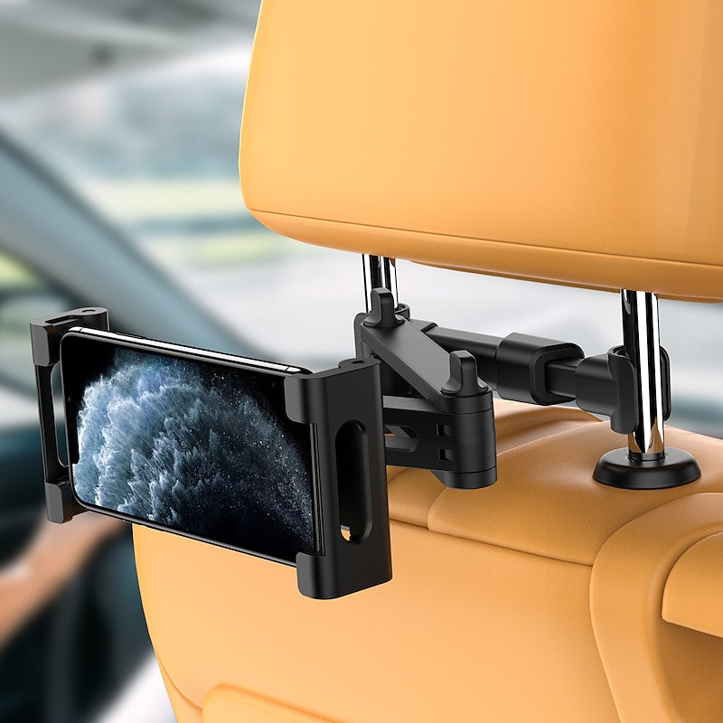 Car Headrest Mount. Angle Adjustable Headrest Tablet Mount. Universal Tablet Holder for Car Backseat. for 5 to 12.9 iPad/Tablet/Smartphone/Nintendo