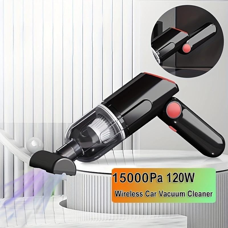 15000Pa 120W Wireless Car Vacuum Cleaner Blowable Cordless Handheld Auto Vacuum Home&Car Dual Use Mini Vacuum Cleaner 2024 - $32.99