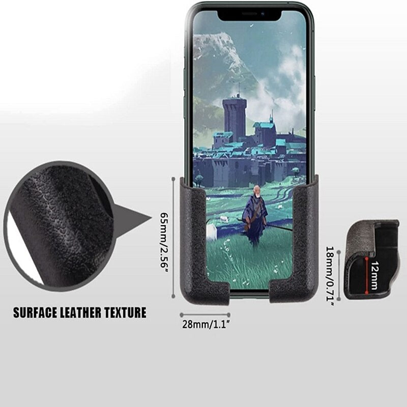 Upgraded Multifunctional Mobile Phone Bracket  Self Adhesive Dashboard Mount Car Phone Holder Adjustable Width Car Sticky Navigation Mobile Phone Brac