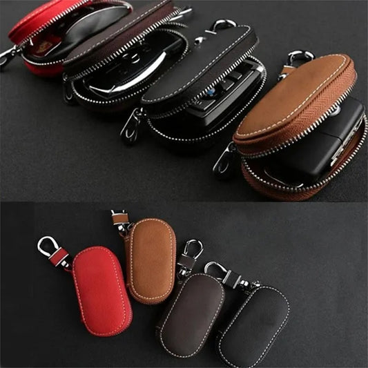 1PC Men Key Holder Housekeeper Car Key Wallets Keys Organizer Women Keychain Covers Zipper Key Case Bag Unisex Pouch Purse 2024 - $7.99