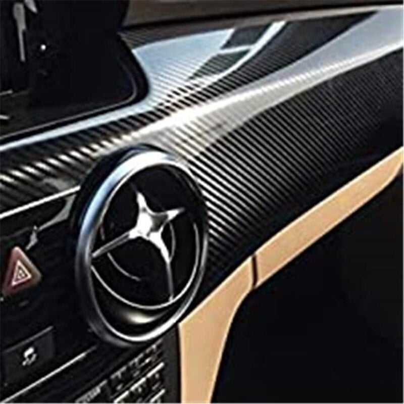 StarFire 1pcs 6D Carbon Fiber Vinyl Self Adhesive FilmCar Wrap Film Film Self-Adhesive Anti-Collision Film Fits for Most Car DIY Decals 2024 - $7.99
