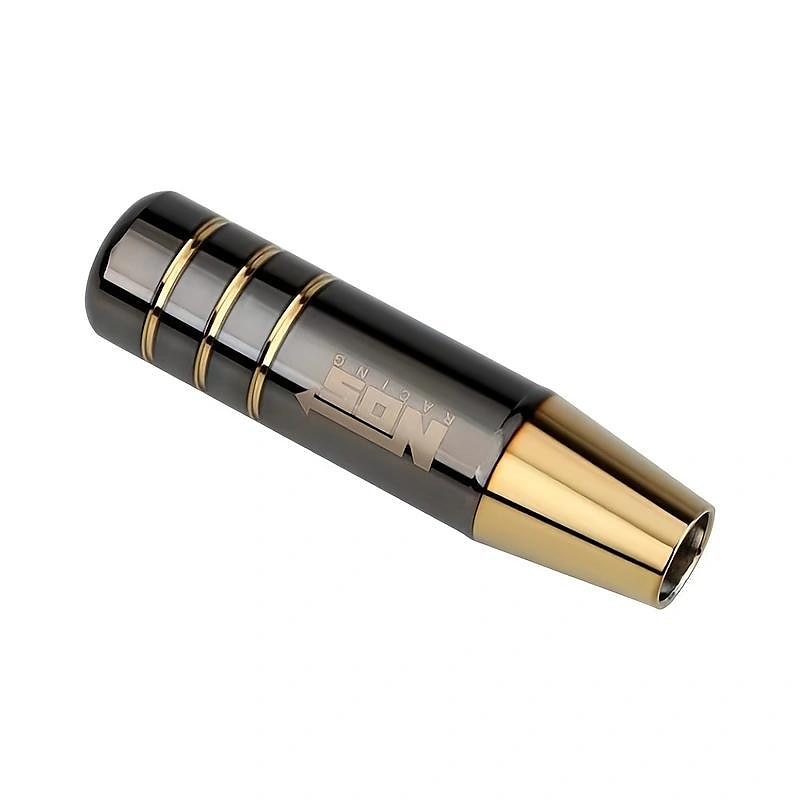 Upgrade Your Ride with Our 13cm/5.1in Auto Accessory Gear Shift Knob - Aluminum Alloy JDM Gear Shift Lever Head for Automatic & Manual Cars! 2024 - GB