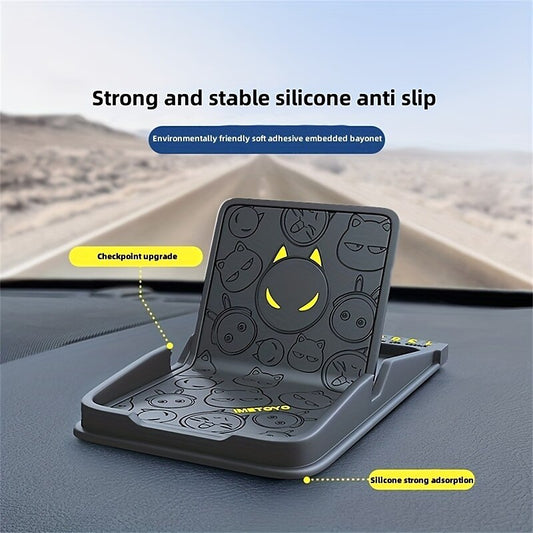 Starfire Car Mobile Phone Holder Car Holder Car Navigation Rack Snap-On Fixed Support Frame Creative Anti-Slip Mat 2024 - $13.99