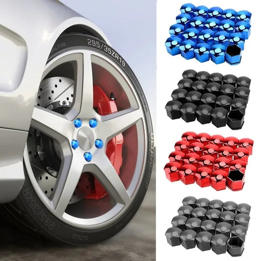 20Pcs/Set Wheel Nut Rim Cover 17/19/21mm Nut Car Wheel Auto Hub Screw Protection Anti-Theft Cover Cap for Car 2024 - RON 33.77
