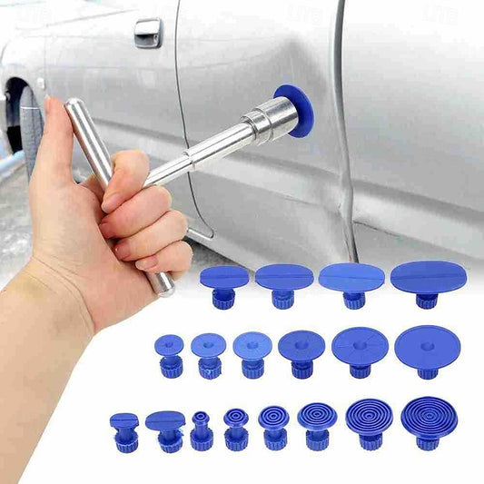 19pcs Car Dent Repair Tool Set Sheet Metal Repair Equipment and Hail Damage Repair Pad Kit 2024 - $13.99