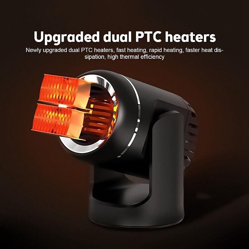 130W Car Heater Portable Windshield Defroster Heater 12v Windshield Defogger and Defroster 2024 - $16.99