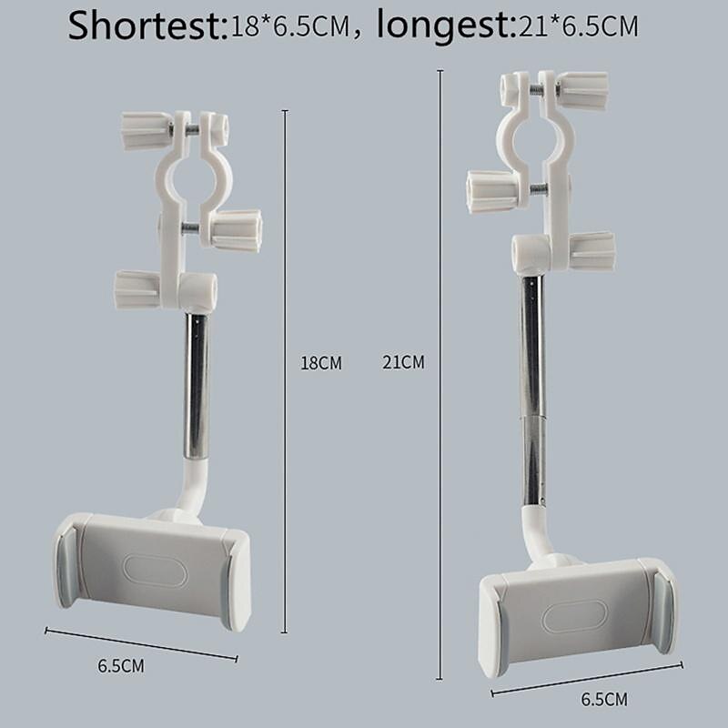 New Creative 360° Rotatable Adjustable Support Car Rearview Mirror Mount Universal Mobile Phone Stand Seat GPS Car Holder Car Accessories 2024 - $2.49