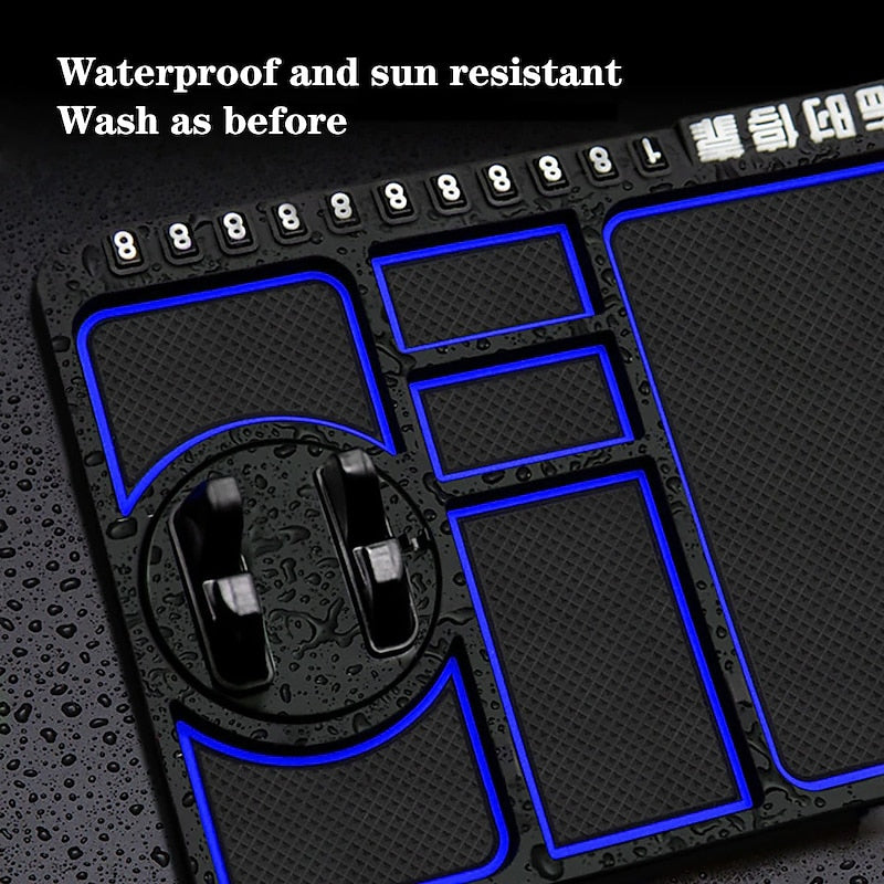 Multifunctional Car Anti-Slip Mat Non-Slip Phone Sticky Anti Slip Dash Mount Phone Silicone Car Board Mat Pad 2024 - $8.99