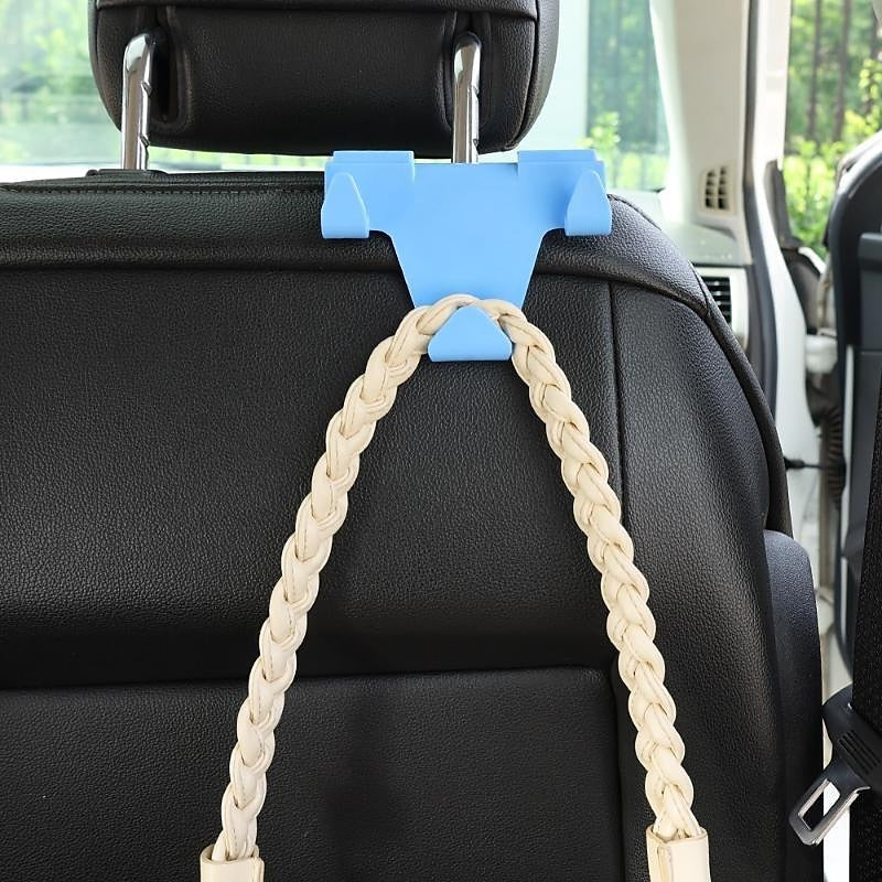 1/2PC Car Hooks Universal Multifunctional Car Vehicle Back Seat Headrest Mobile Phone Holder Hanger Holder Hook for Bag Purse 2024 - $6.99