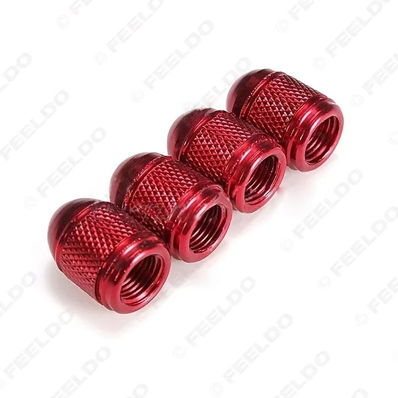 StarFire 4PCS Universal Aluminum Tire Valves Caps Dust Cap  Stem Cover Stem Caps  For Car Truck Bike Decorations Accessories 2024 - RON 27.62