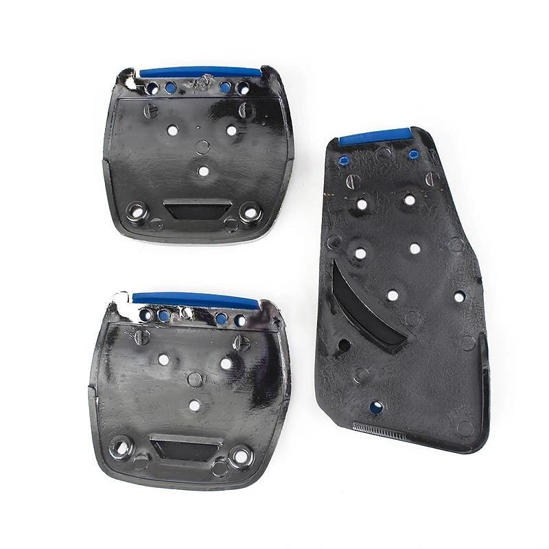 3Pcs Universal Non Slip Pedals Accelerator Brake Clutch Footrests Cover Set for Manual Transmission Car 2024 - $7.99