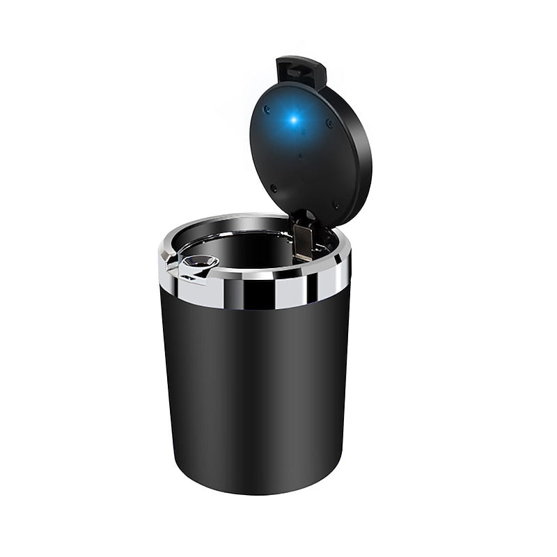 StarFire Portable Auto LED Ashtray With Blue Light Car Styling Smokeless Ash Tray For AUDI A3 A4 A5 A6 A7 A8 Accessories 2024 - GBP £7