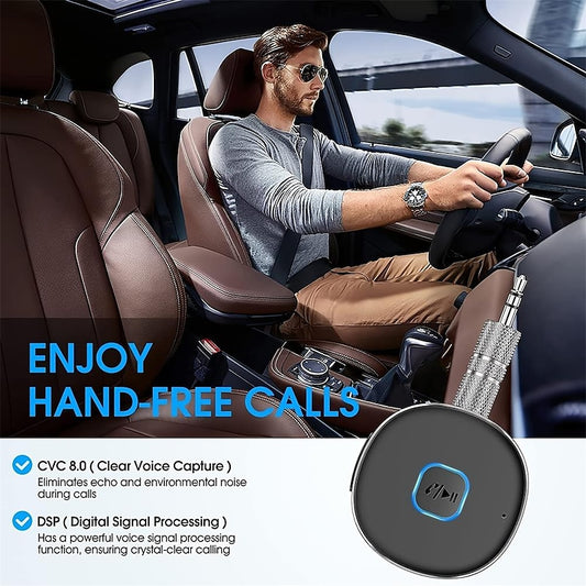 Bluetooth Receiver AUX Car Bluetooth Audio Receiver Converter 5.0 Bluetooth Adapter 2024 - $18.99