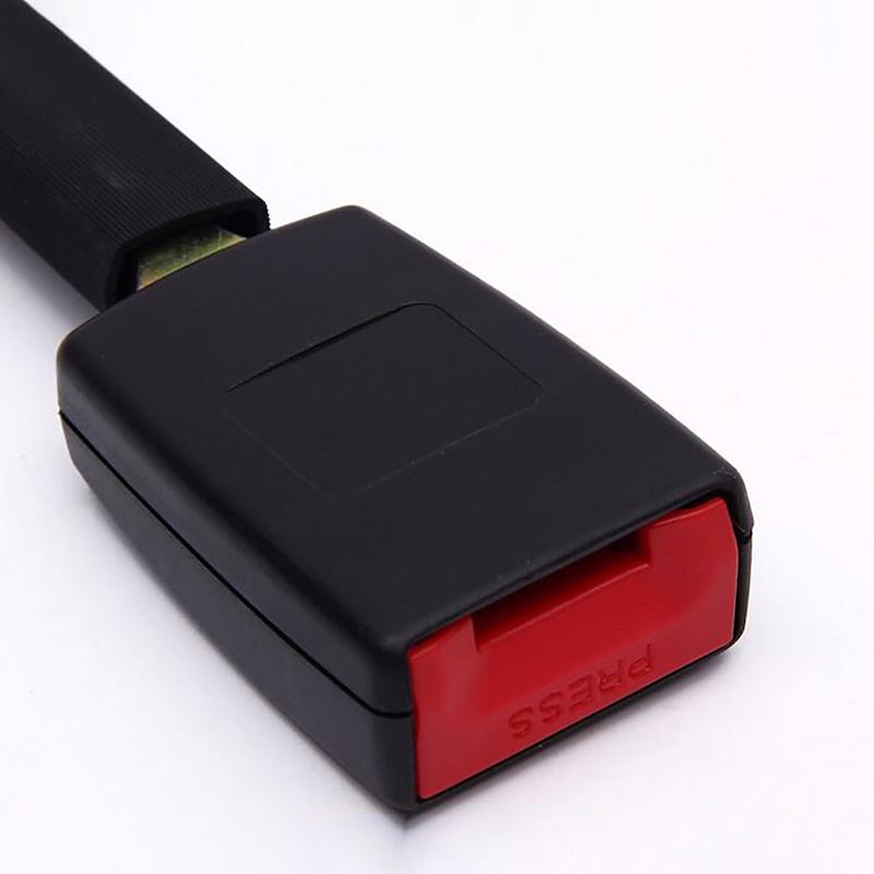 2Pcs Car Auto Seat Belt Extender Extention Buckle Safety Clip 25CM*5CM Universal  Safety Seatbelt Auto Interior Modeling Safety Clip For 21mm Locking