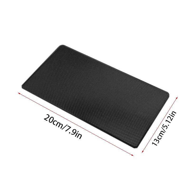 Car Dashboard Non-Slip Sticky Mat Phone Key Holder Non-Slip Mat Magic Anti-Slip Pad Adhesive Mat Car Sticker For BMW Car Accessories (200mm X 130mm) 2