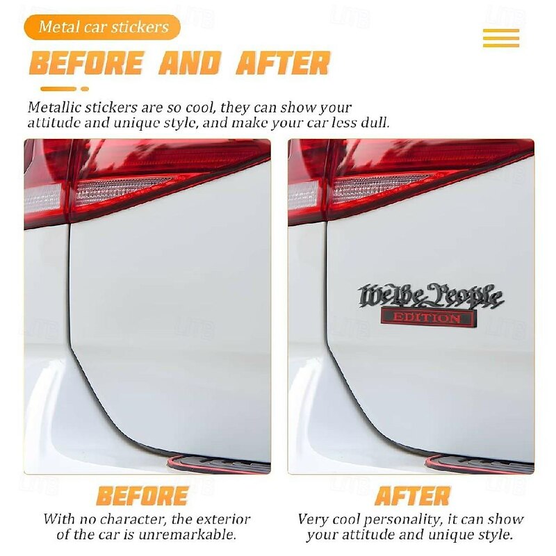 ZIQIAO 2 PCS Black Car Stickers Business Door Stickers / Car Tail Stickers / Door Handle Stickers Text / Number Stickers 2024 - $12.99