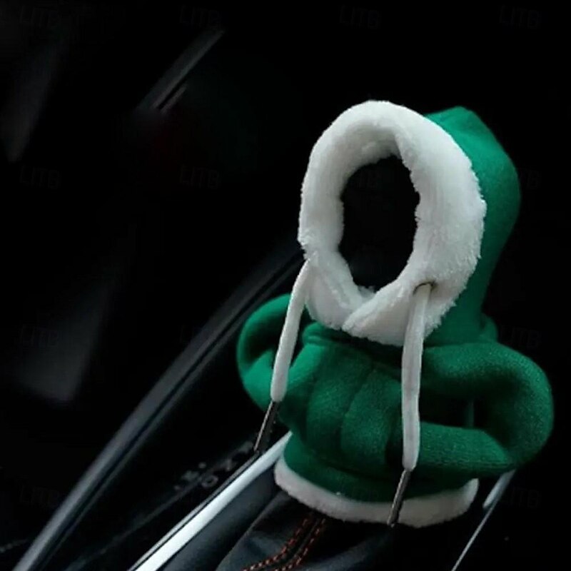 Gear Shift Hoodie Cover Universal Car Shift Knob Hoodie Mini Hoodie for Car Shifter Automotive Interior Cute Gadgets 2024 - $9.99