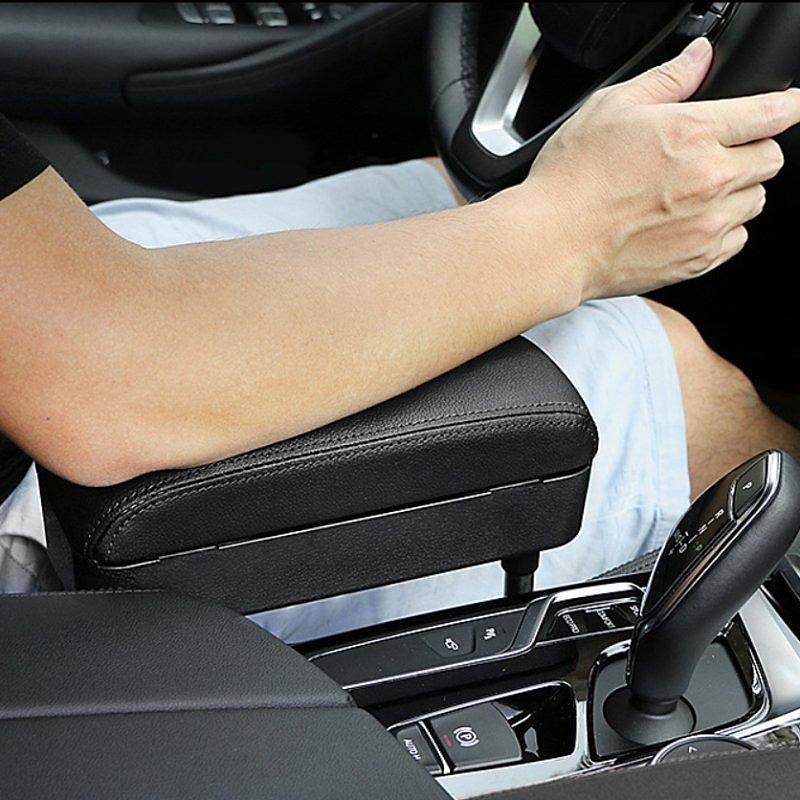 Universal Car Armrest Box with Adjustable Height and Elbow Support Comfortable Elbow Rest Pad and Console Storage Organizer 1 pc 2024 - $33.99