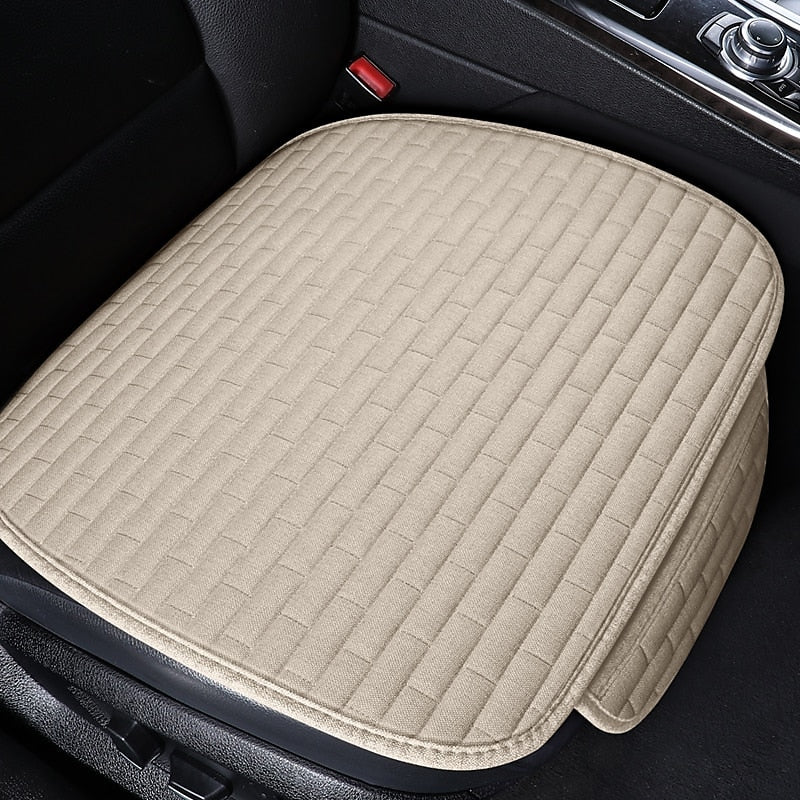 Car Front Rear Seat Cover flax seat protect cushion automobile seat cushion protector pad car covers mat protect for Volkswagen/Toyota/Ford/Audi A3 A5