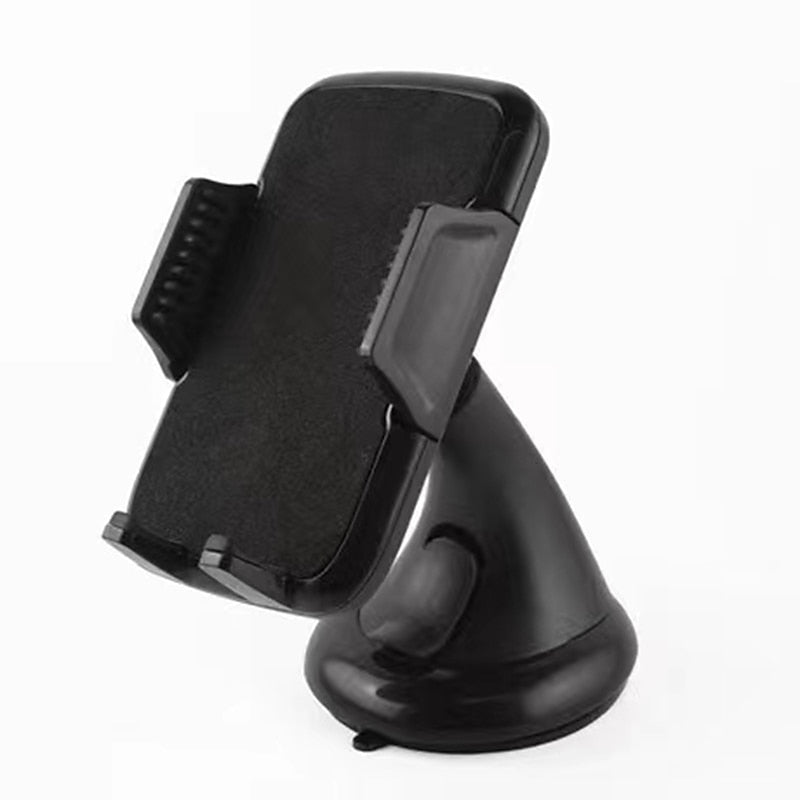 Cell Phone Holder Stand Mount Adjustable Removable Windshield Window Mobile Holder Suction Cup Anti-Shake Phone Holder Compatible All Cell Phones 2024