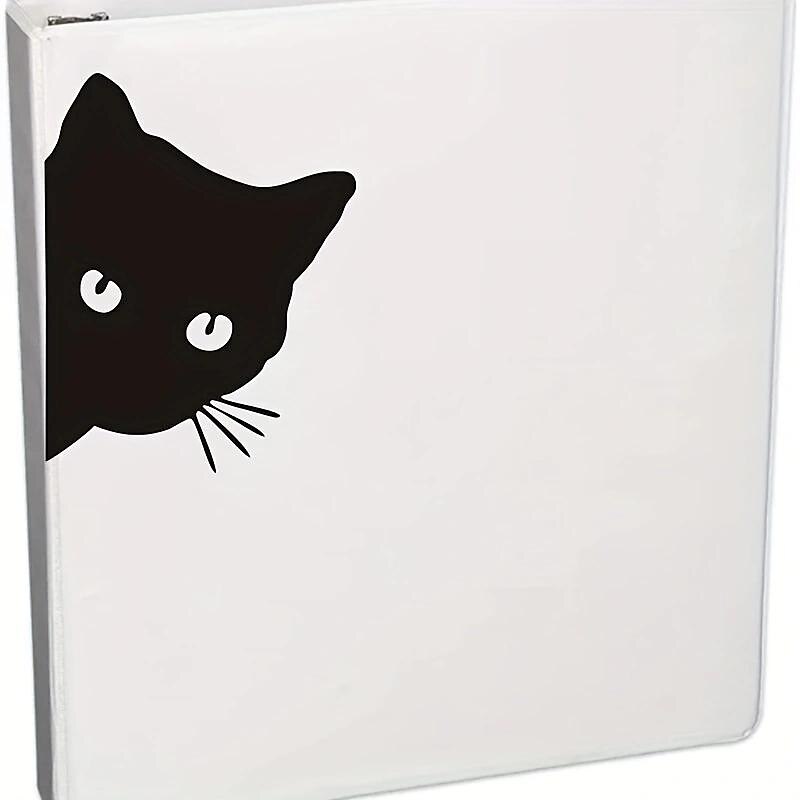 2pcs Car Black Cat Peeking Sticker Funny Vinyl Decal Car Styling Decoration Accessories Auto Exterior Decor For Car 2024 - $7.99