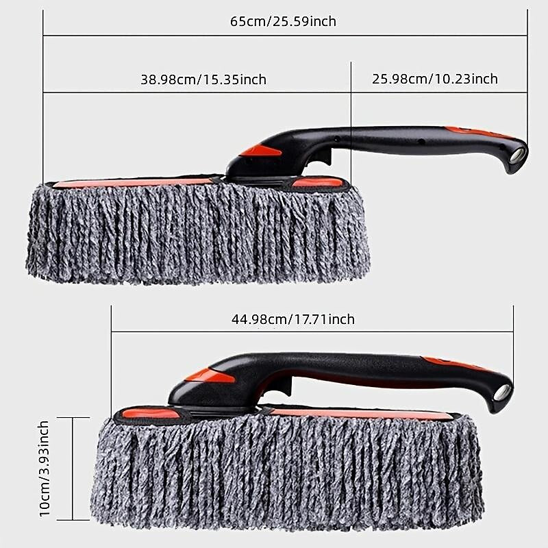 1pc Soft Hair Car Duster - Car Wash Mop & Brush - Cleaner Supplies for Easy Cleaning & Sweeping of Your Car! 2024 - $9.99