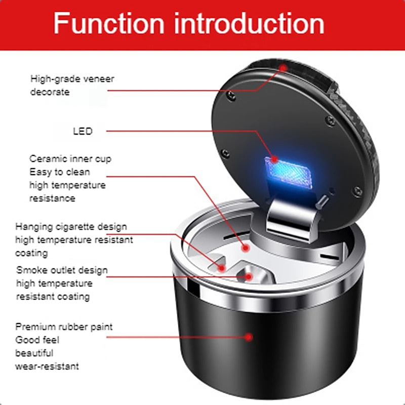 StarFire For BMW Multifunctional Ashtray Car Ashtray For BMW X3 X4 X5 X6 Ashtray Fashion Car Ashtray Car Bling Accessories 2024 - $14.99