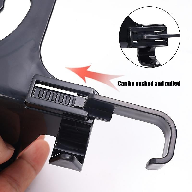 1/2PC Car Hooks Universal Multifunctional Car Vehicle Back Seat Headrest Mobile Phone Holder Hanger Holder Hook for Bag Purse 2024 - $6.99