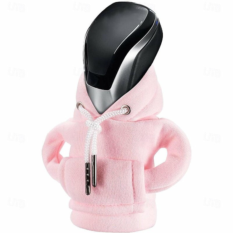 Gear Shift Hoodie Cover Universal Car Shift Knob Hoodie Mini Hoodie for Car Shifter Automotive Interior Cute Gadgets 2024 - $9.99