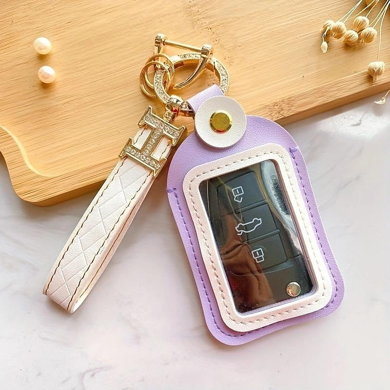 Universal Type Car Key Case Cover Remote Control Protective Cover Key Storage 2024 - $8.99