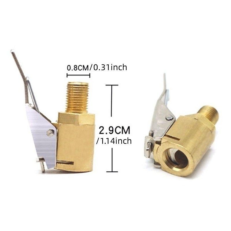 StarFire Car Inflator Pump Quick Coupling Pump Quick Charge Head Tire Nozzle Adapter Press Type Chuck Inflatable Nozzle 2024 - $6.99
