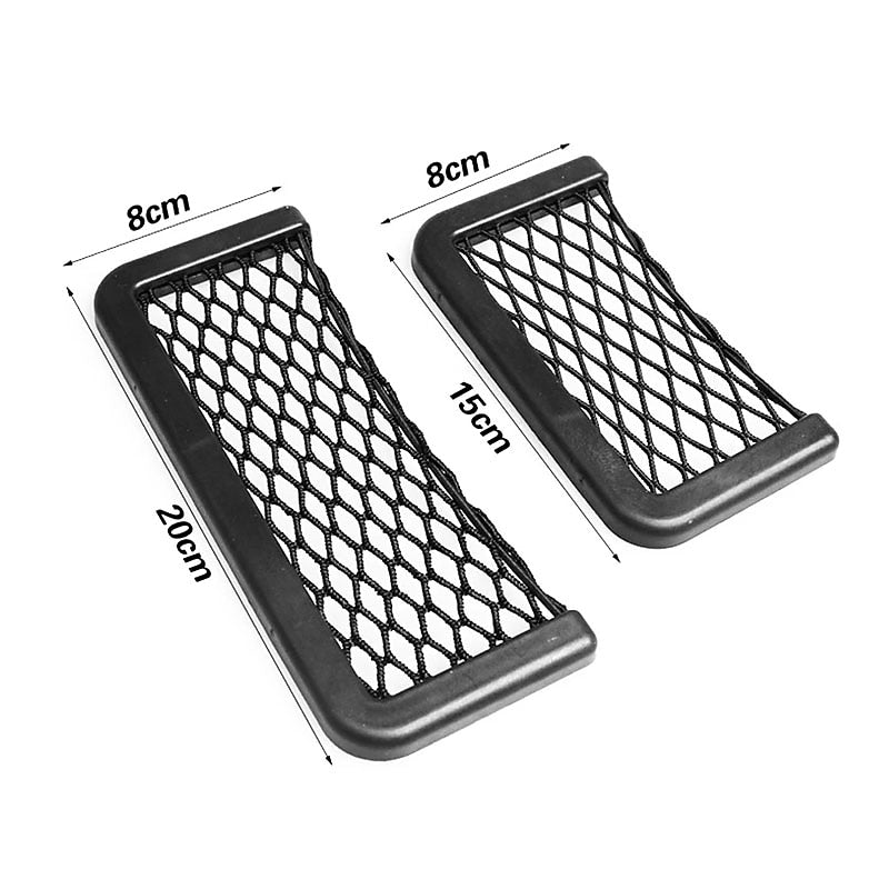 StarFire Different Size Optional Multifunctional Easy Mount Mesh Net Car Storage Bag Holder for Phone Cash Card 1 Pack 2024 - RON 39.92