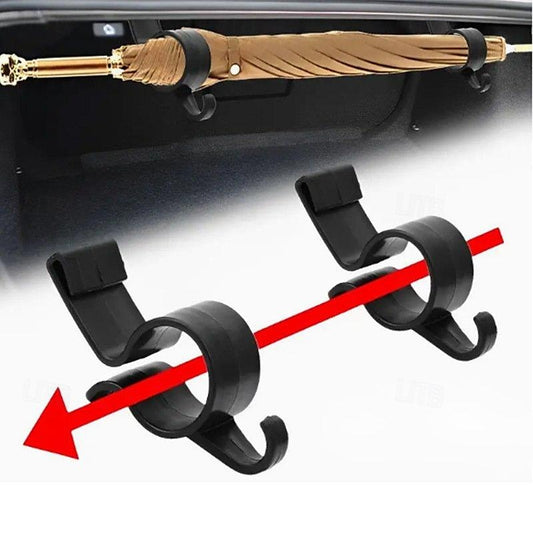 Versatile Car Trunk Umbrella Holder Durable Plastic Hook for Easy Storage & Organization Umbrella & Towel Holder 2024 - $8.99