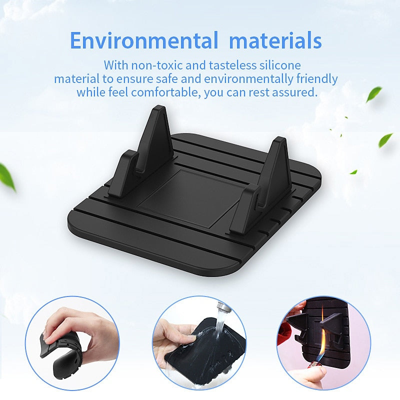 Universal Phone Holder for Car Phone Desktop Non-slip Bracket Car Phone Holder For iPhone Samsung no Magnetic attraction 2024 - $4.99